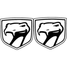 2x Viper Logo Sticker Decal Decal Stickers - DecalsHouse