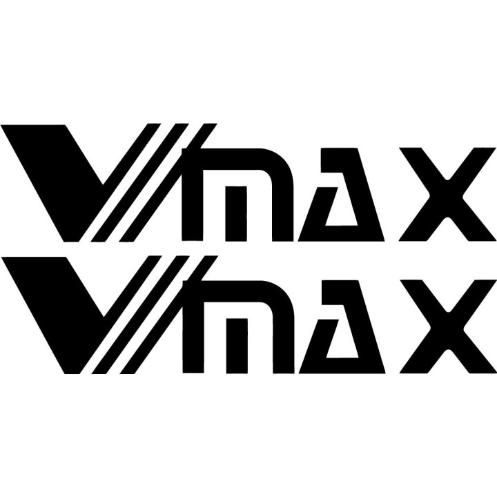 2x Vmax Logo Sticker Decal Decal Stickers - DecalsHouse
