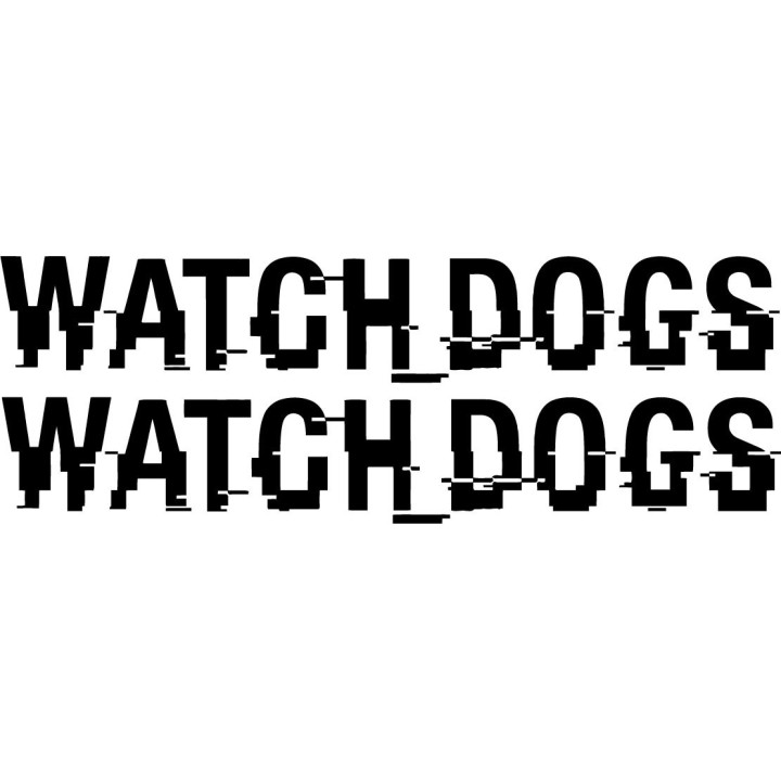 Watch Dogs Stickers – Hacker Logo Decals (2-Pack)