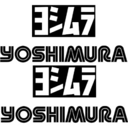 2x Yoshimura Logo V3 Racing Sticker Decal Decal Stickers - DecalsHouse