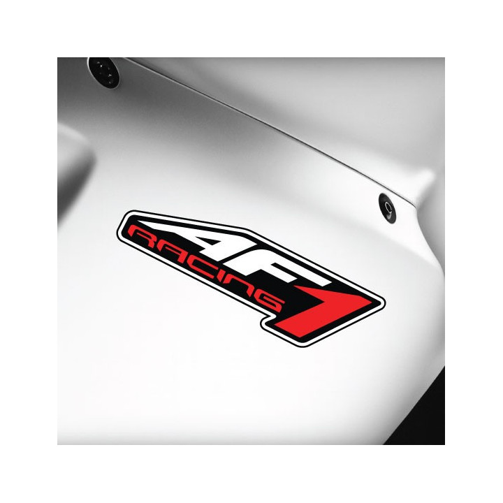 2x Aprilia Af1 Racing Style 2 Stickers Decals - DecalsHouse