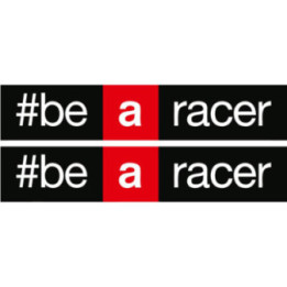 Aprilia Be A Racer Stickers – RSV4 Tuono Racing Decals (2-Pack)