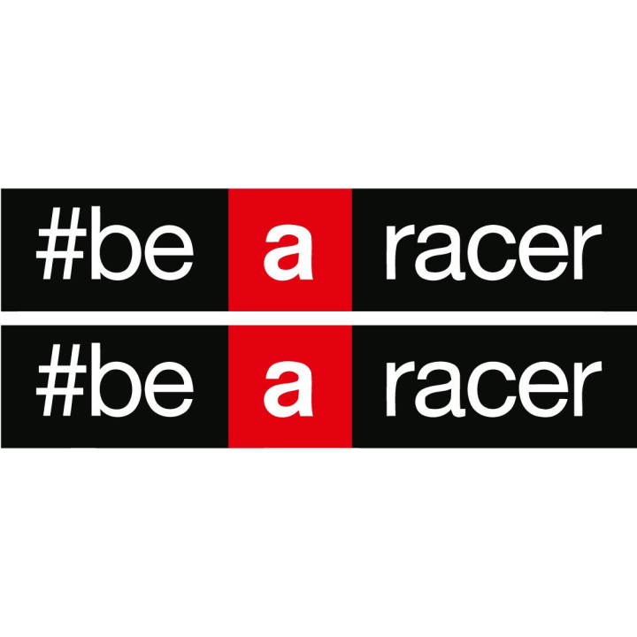 Aprilia Be A Racer Stickers – RSV4 Tuono Racing Decals (2-Pack)