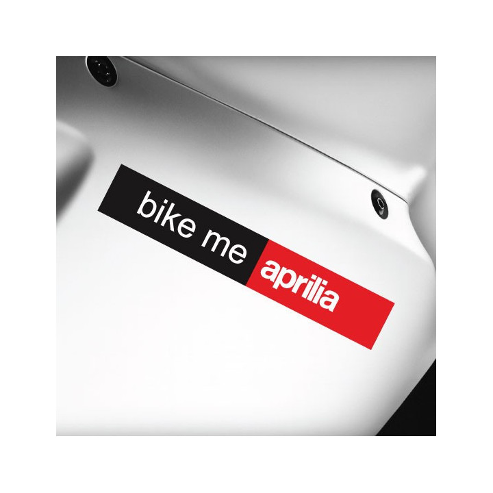 2x Aprilia Bike Me Stickers Decals - DecalsHouse