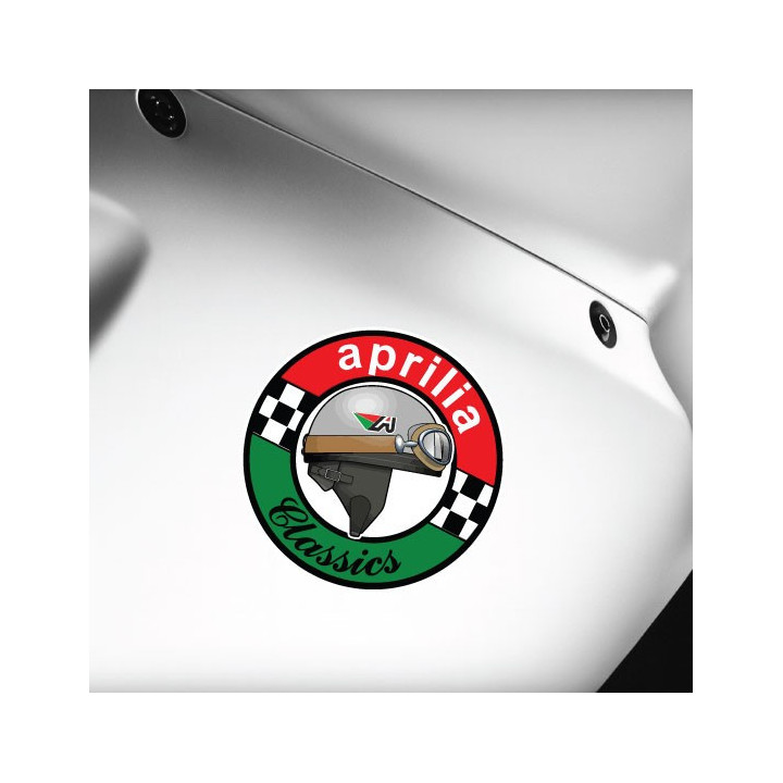 2x Aprilia Classics Stickers Decals - DecalsHouse