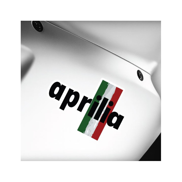 2x Aprilia Logo Style 2 Stickers Decals - DecalsHouse