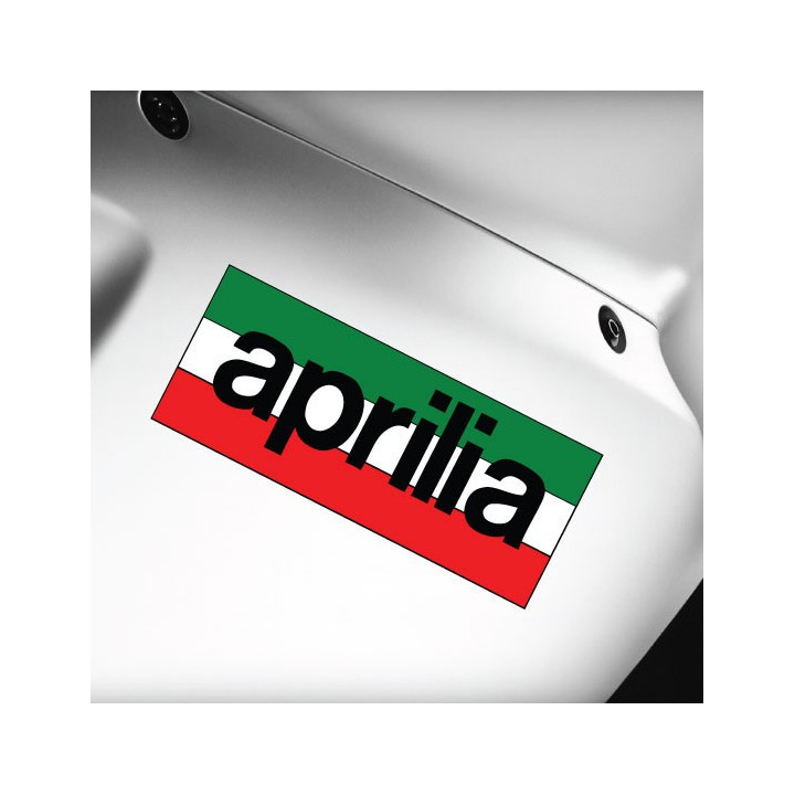 2x Aprilia Logo Style 3 Stickers Decals - DecalsHouse