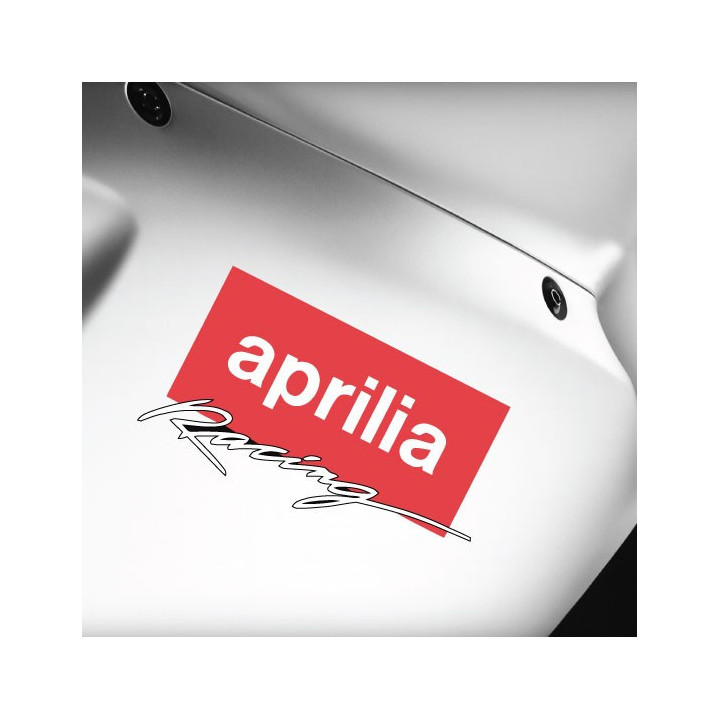 2x Aprilia Racing Stickers Decals - DecalsHouse