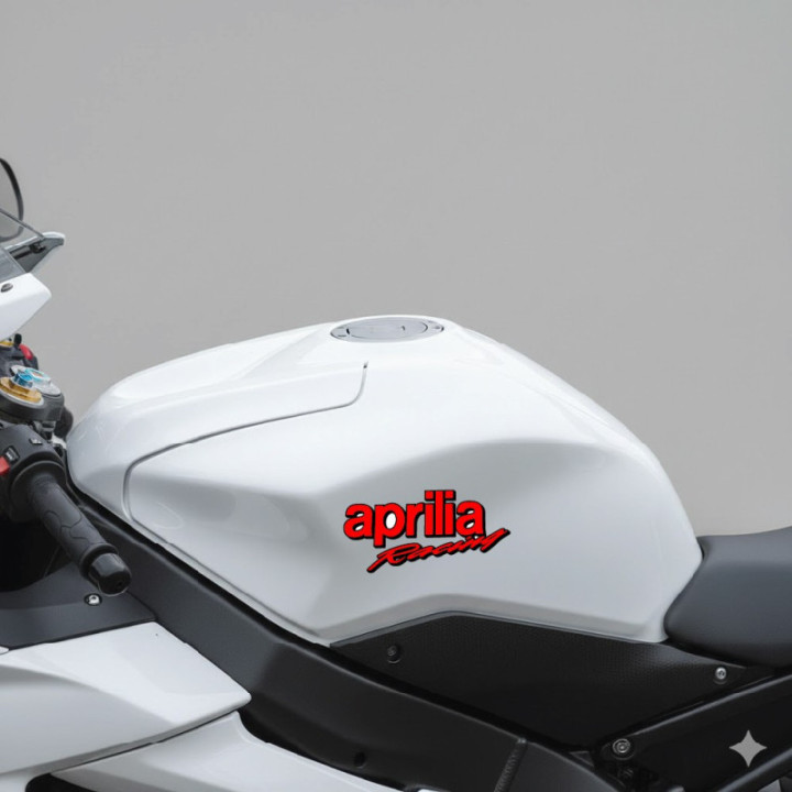Aprilia Racing Style 3 Stickers – RSV4 RS 660 Sportbike Decals (2-Pack)