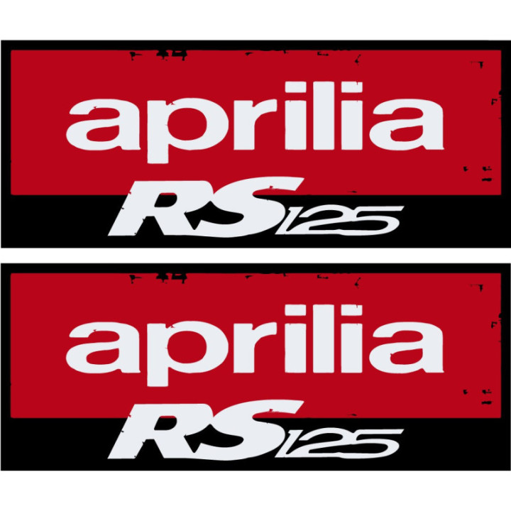 2x Aprilia Rs 125 Stickers Decals - DecalsHouse