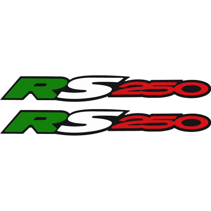2x Aprilia Rs 250 Stickers Decals - DecalsHouse