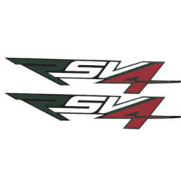 2x Aprilia Rs4 Italy Colours Style 2 Stickers Decals - DecalsHouse