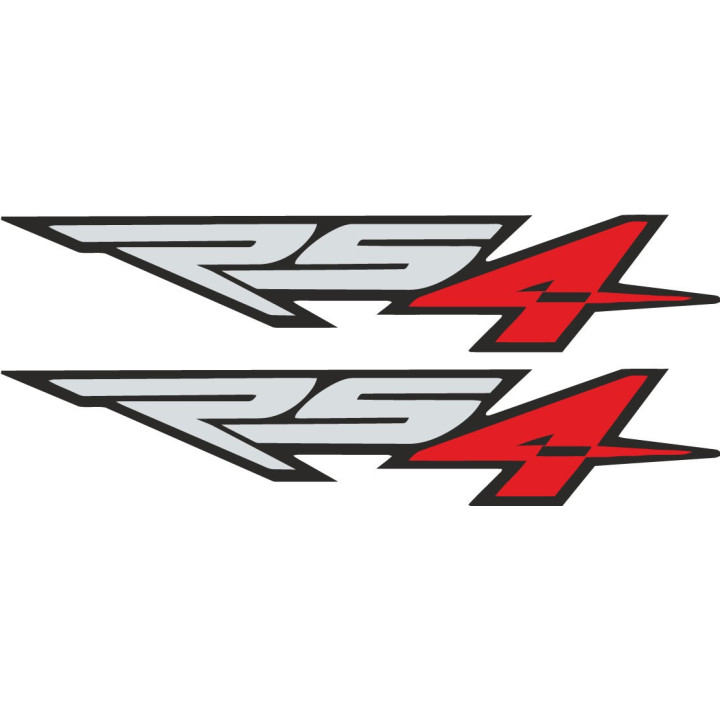 Aprilia RS4 Sportbike Stickers – RS4 50 RS4 125 Decals (2-Pack)