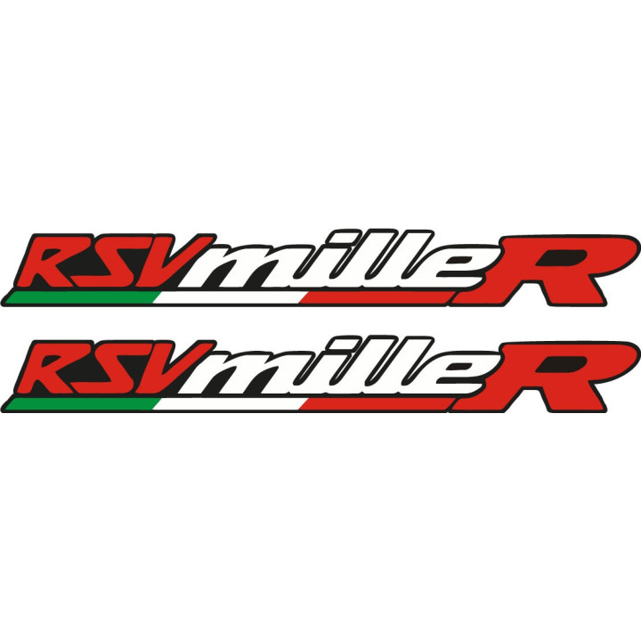 2x Aprilia Rsv Mille R Style 3 Stickers Decals - DecalsHouse