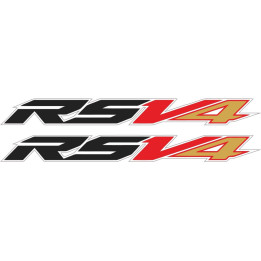 2x Aprilia Rsv4 Style 4 Stickers Decals - DecalsHouse