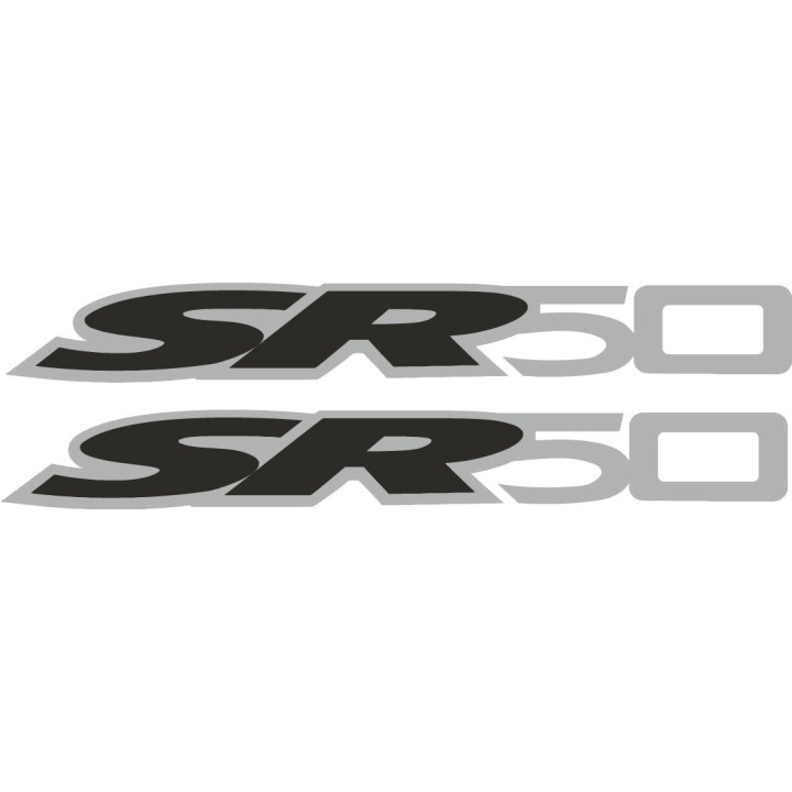 2x Aprilia Sr 50 Stickers Decals - DecalsHouse