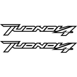 2x Aprilia Tuono V4 Outline Stickers Decals - DecalsHouse