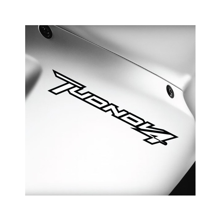 2x Aprilia Tuono V4 Outline Stickers Decals - DecalsHouse