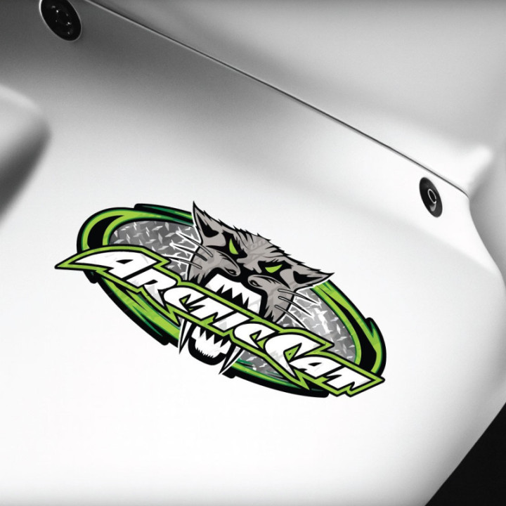 Arctic Cat Logo Stickers Decals x2 - DecalsHouse