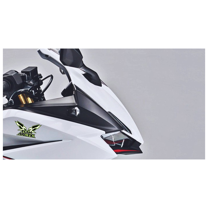 Arctic Cat Team Flags Stickers Decals x2 - DecalsHouse