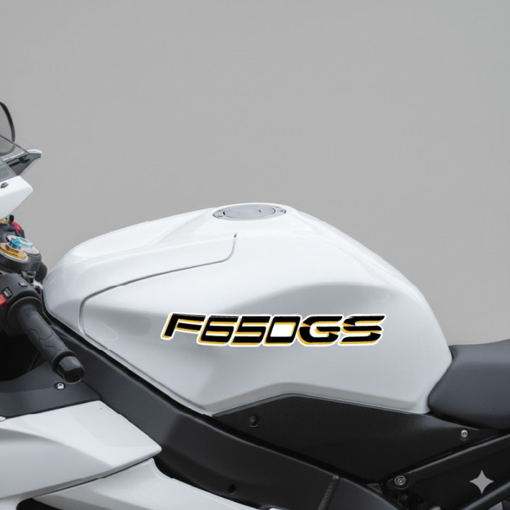Bmw F650 Gs Style 2 Stickers Decals x2 - DecalsHouse