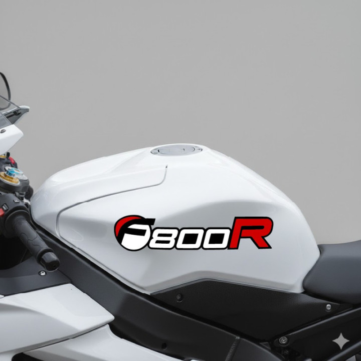 Bmw F800 R Red Stickers Decals x2 - DecalsHouse