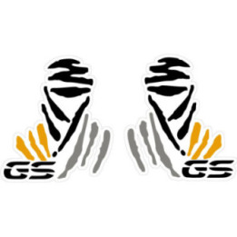 BMW GS Dakar Stickers – Adventure Rally Motorcycle Decals (2-Pack)