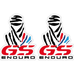 BMW GS Enduro Dakar Stickers – R1200GS R1250GS Decals (2-Pack)