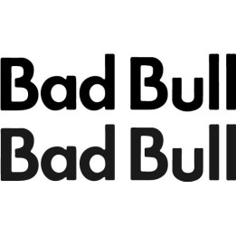 Bad Bull Stickers – Red Bull Parody Decals (2-Pack)