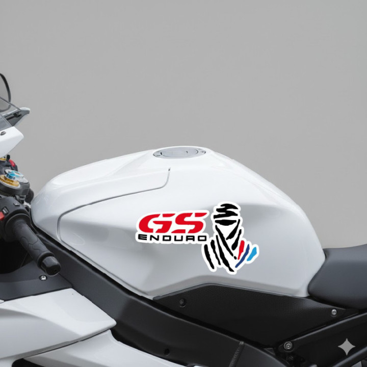 Bmw Gs Enduro Dakar Style 2 Stickers Decals x2 - DecalsHouse