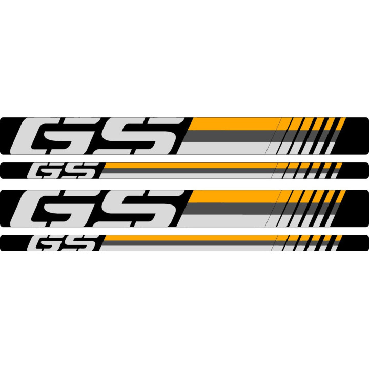 Bmw Gs Stripe [Converted] Stickers Decals x2 - DecalsHouse