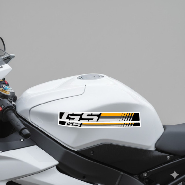 Bmw Gs Stripe [Converted] Stickers Decals x2 - DecalsHouse