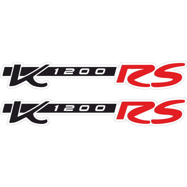 BMW K1200RS Style 2 Stickers – K 1200 RS Sport Tourer Decals (2-Pack)