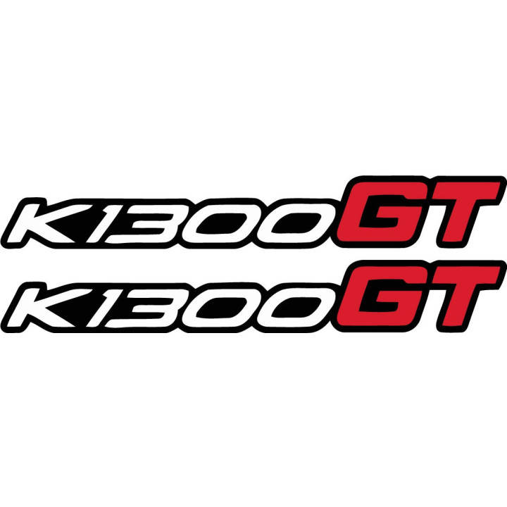 Bmw K 1300 Gt Red Stickers Decals x2 - DecalsHouse