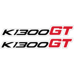 Bmw K 1300 Gt Red Style 2 Stickers Decals x2 - DecalsHouse