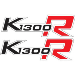 Bmw K 1300 R Red And Blac Stickers Decals x2 - DecalsHouse