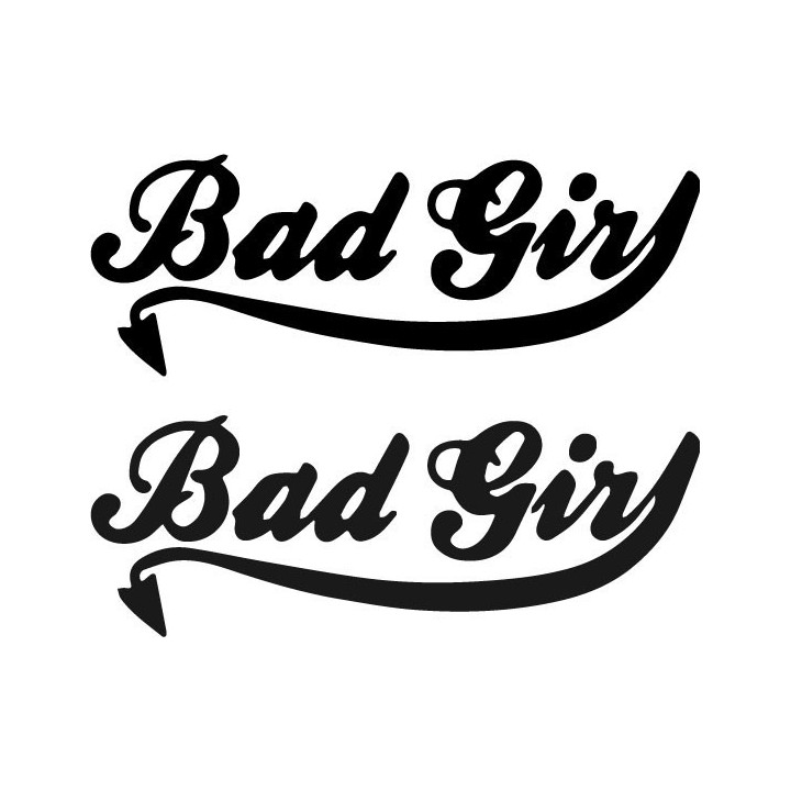 Buy Bad Girl Sticker Online