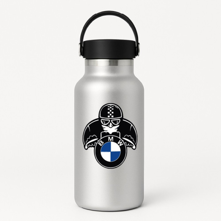 BMW Motorrad Biker Stickers – R1250GS S1000RR Decals (2-Pack)