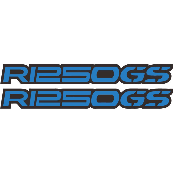 Bmw R 1250 Gs Blue Stickers Decals x2 - DecalsHouse