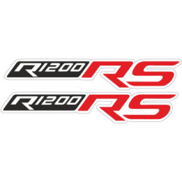 Bmw R 1250 Rs Black And Red Stickers Decals x2 - DecalsHouse