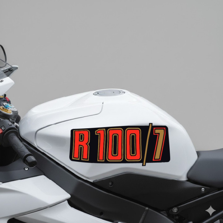 Bmw R100 7 Style 2 Stickers Decals x2 - DecalsHouse