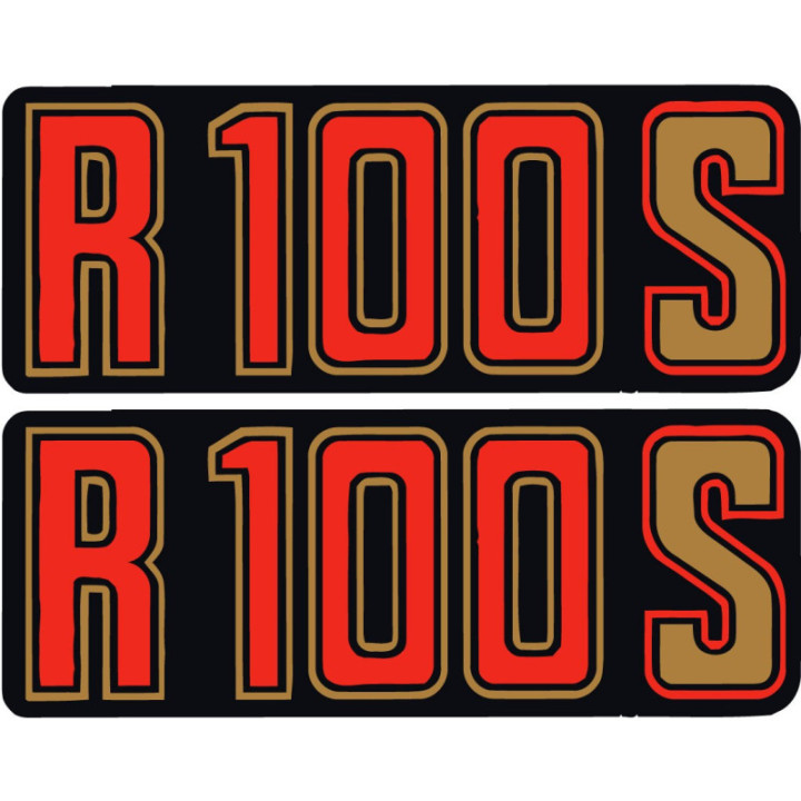 Bmw R100 S Style 2 Stickers Decals x2 - DecalsHouse