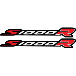 Bmw S 1000 R Red And White Stickers Decals x2 - DecalsHouse
