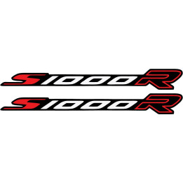 Bmw S 1000 R Red And White Style 3 [Converted] Stickers Decals x2 - DecalsHouse