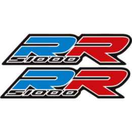 Bmw S 1000 R Red Blue And Black Stickers Decals x2 - DecalsHouse