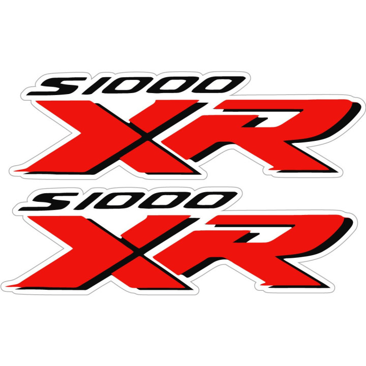 Bmw S 1000 Xr Red And Black Stickers Decals x2 - DecalsHouse
