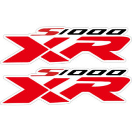 Bmw S 1000 Xr Red And Black Style 2 Stickers Decals x2 - DecalsHouse