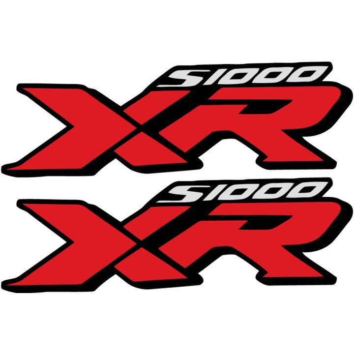 Bmw S 1000 Xr Red Style 2 [Converted] Stickers Decals x2 - DecalsHouse