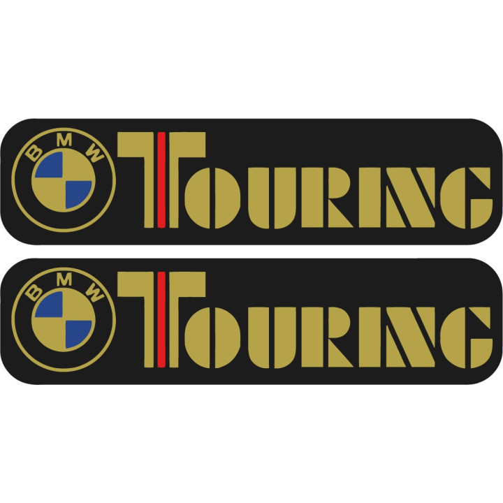 BMW Motorrad Touring Stickers – K1600 RT GT Decals (2-Pack)