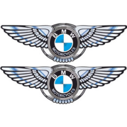 BMW Motorrad Wings Stickers – GS F900 R1250 Adventure Decals (2-Pack)